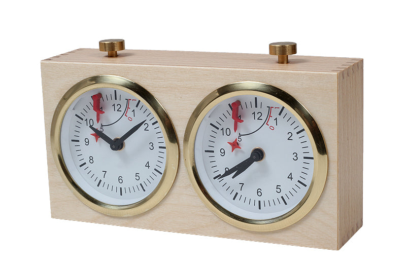 Orologio in legno BHB senza base - grande luminoso - Orologio in legno BHB senza base - grande luminoso