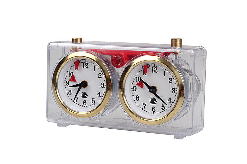 Orologio analogico a scacchi CLASSIC CLEAR - Orologio analogico a scacchi CLASSIC CLEAR