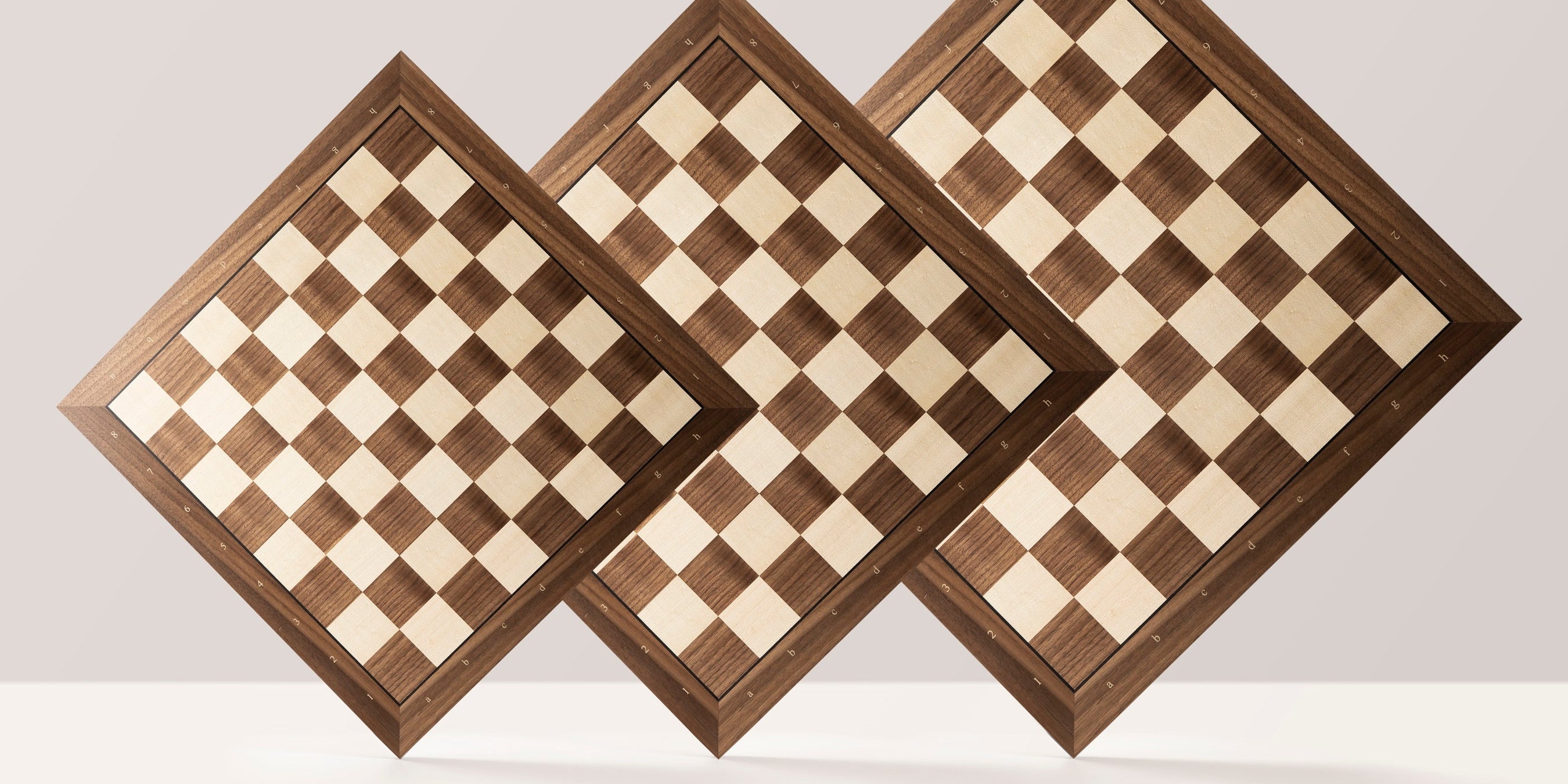 Tableros de ajedrez de madera