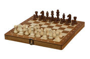 Scacchi MAGNETICI pieghevoli 31x31cm (mogano/acero)