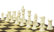 Set di scacchi da allenamento grande 48x48 cm (Re 96 mm)