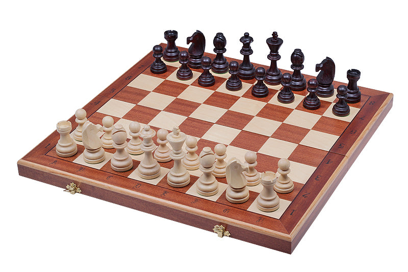 SCACCHI TORNEO (50x50 cm) intarsiati - altezza re: 10cm - d15f8b4655012fbcf8acaeb5feedc639