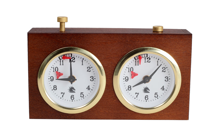 Orologio in legno BHB senza supporto - Mogano (Piccolo) - 69fa8e4d3e7772f6b3487534262a0619