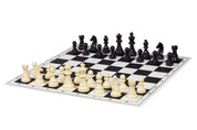 Pezzi di Scacchi Staunton 6, plastica (Re 95 mm)