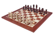 Cassapanca in legno No7 con figure Staunton