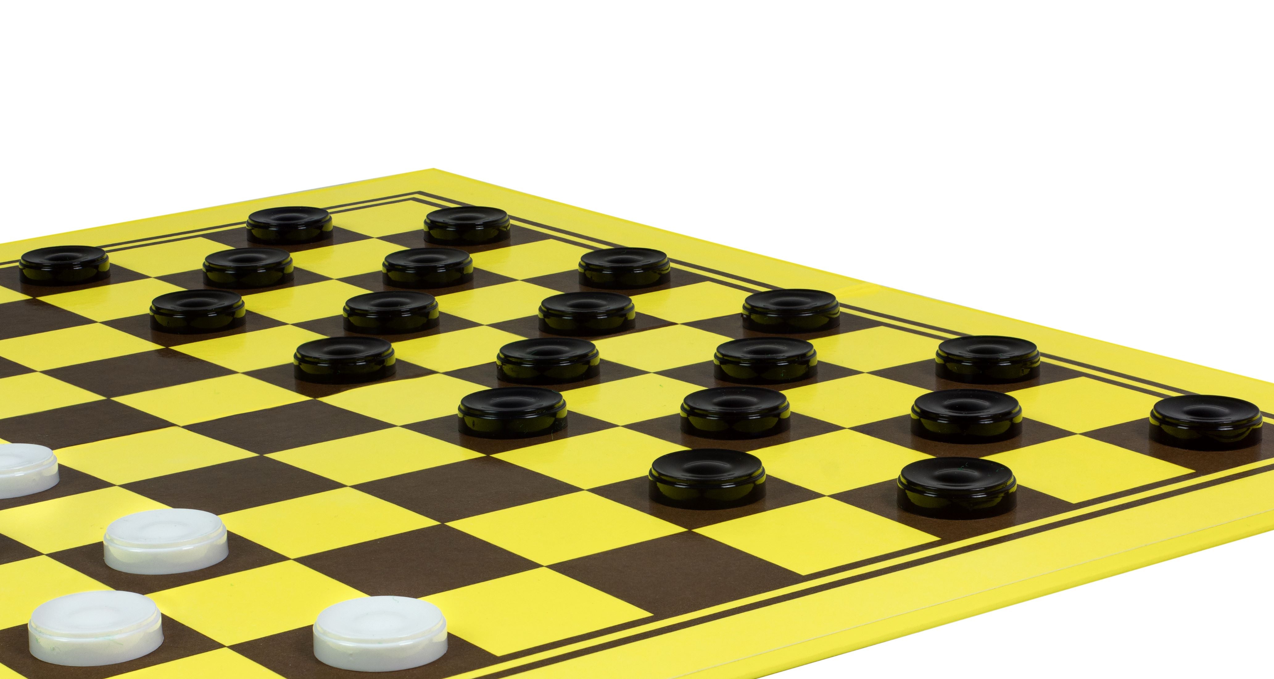 Scacchiera da torneo in cartone (47x47cm), giallo-marrone, superficie opaca e lavabile - e2ad30c641ed48a33cb19f3f3ea3d272