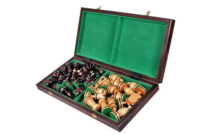 SCACCHI RE con intarsi in ottone - grande - e8bfac578be2cca455da7f571da3f1ff