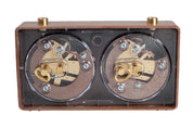 CLASSIC piccolo orologio in plastica, marrone