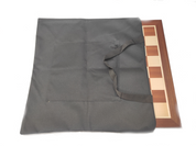 Borsa per scacchiera in legno con campi da 40 a 50 mm (tasca per le figure)