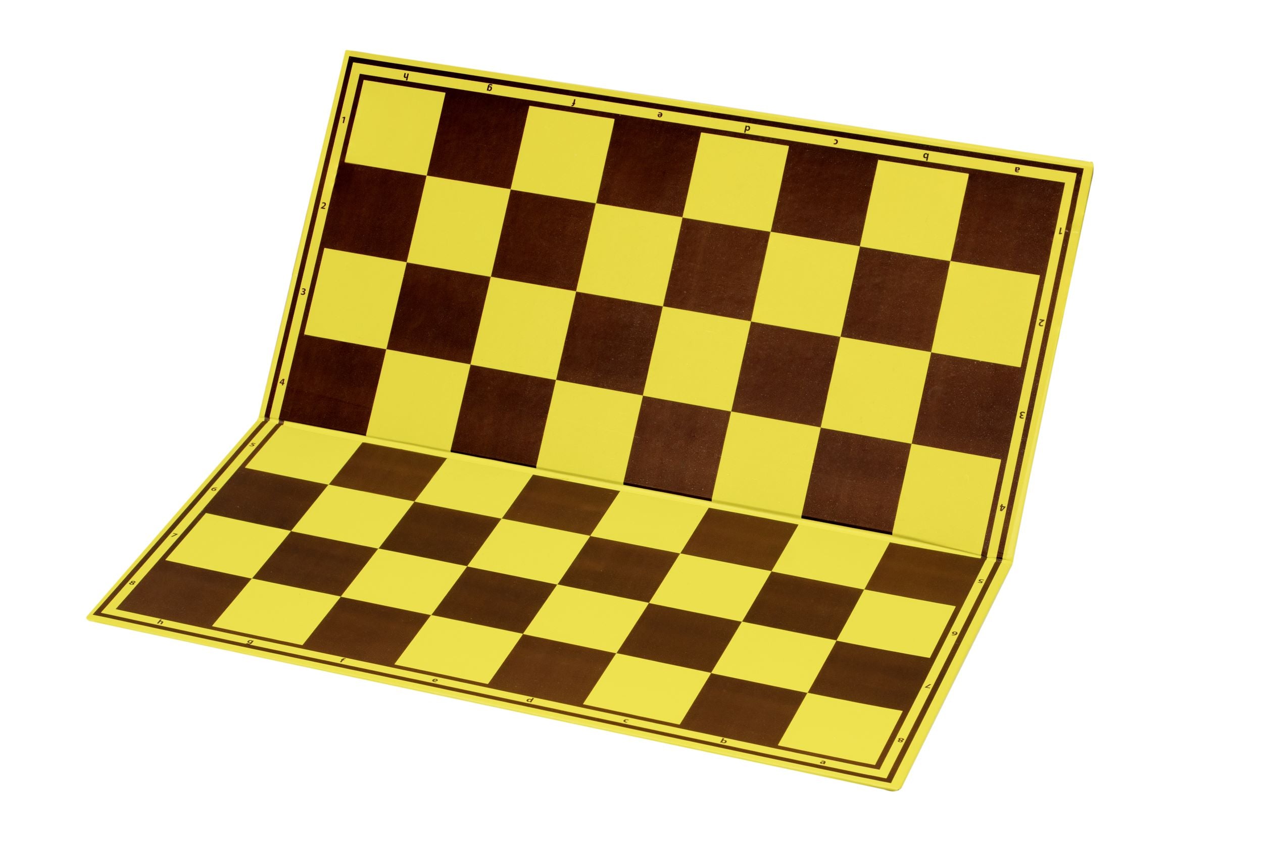Set di scacchi - figure in plastica TR03G (re 96 mm) + scacchiera pieghevole in cartone con campo da 55 mm - Set di scacchi - figure in plastica TR03G (re 96 mm) + scacchiera pieghevole in cartone con campo da 55 mm