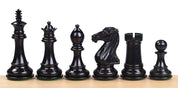 Scacchi ROYAL KNIGHT in legno di ebano 4''