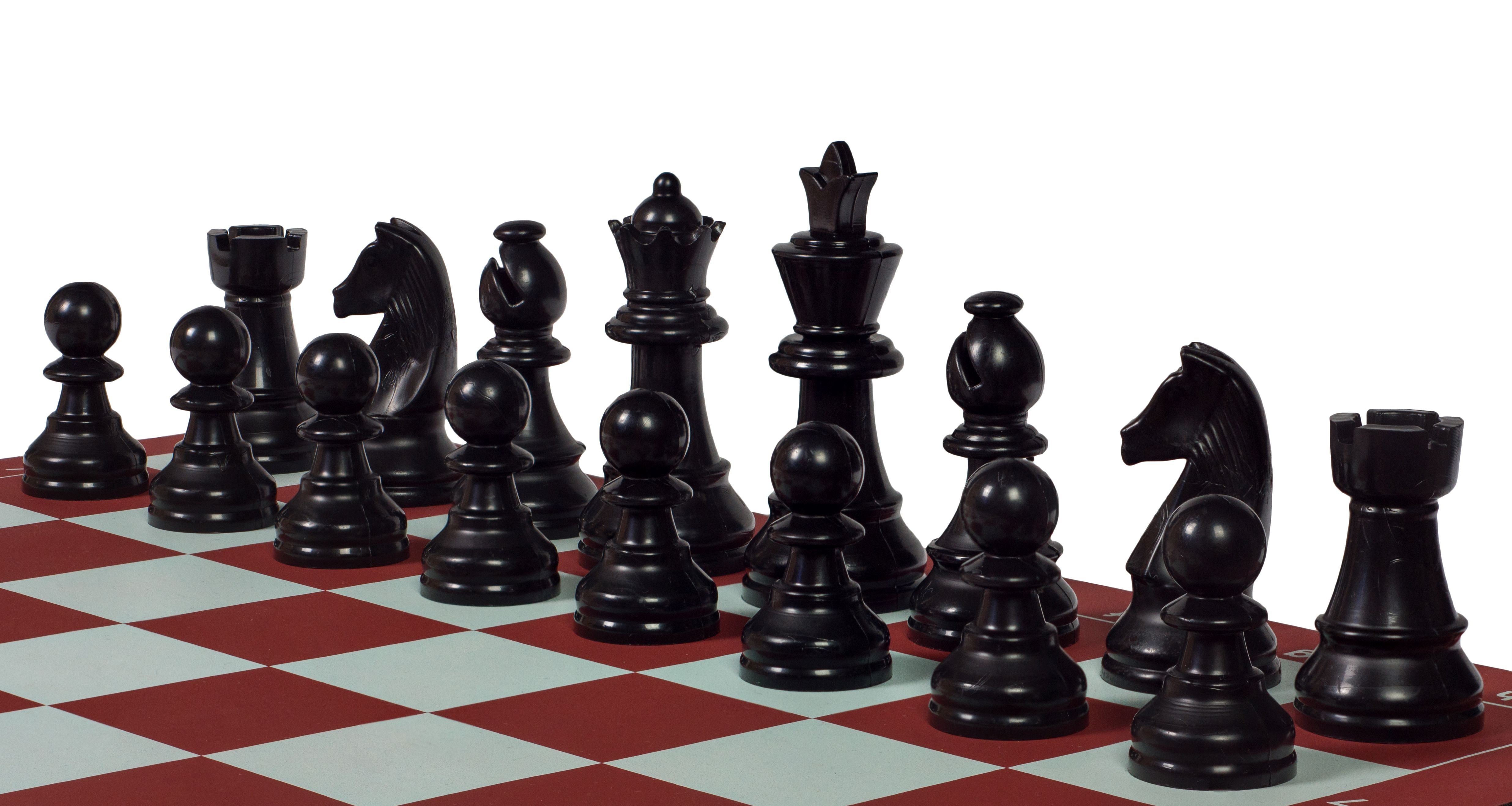 Set di scacchi da viaggio (Pezzi in plastica + scacchiera Avvolgibile + Borsa) - 8de509c562f2fbd50474fbe65a60ad99