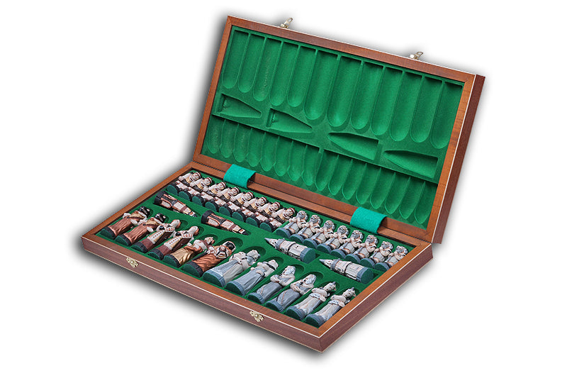 SCACCHI MEDIOEVALE (58x58 cm) intarsiata - b53702a101f1b6d0336d415528da64cf