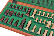 TOURNAMENT No 4 Inlaid (intarsia), insert tray, wooden pieces
