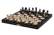 Scacchi Magnetici in Legno - Nero