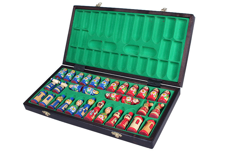 SCACCHI BABUSHKA - azzurro - 397641a7dfc1b6c8ee37571e7415bd28