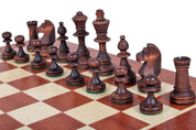 Cassapanca in legno No7 con figure Staunton