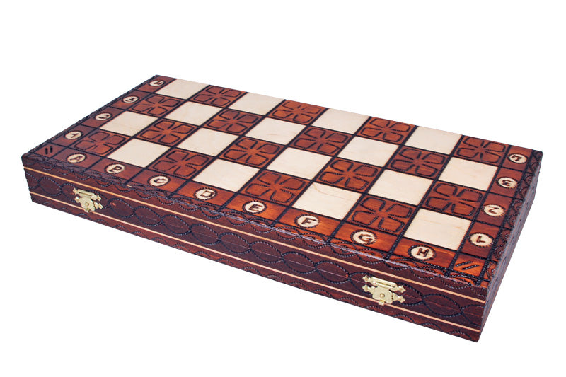 Scacchi JUNIOR (42x42 cm) - decorazione unica - Scacchi JUNIOR (42x42 cm) - decorazione unica