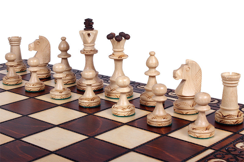 Scacchi Firenze (42x42cm) - scacchi classici in legno ideali per i regali - Scacchi Firenze (42x42cm) - scacchi classici in legno ideali per i regali