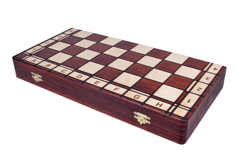 Set di Scacchi in Legno "Milano" n.4 (42x42cm) - Set di Scacchi in Legno "Milano" n.4 (42x42cm)