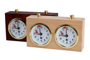 Orologio in legno BHB senza supporto - Mogano (Piccolo)