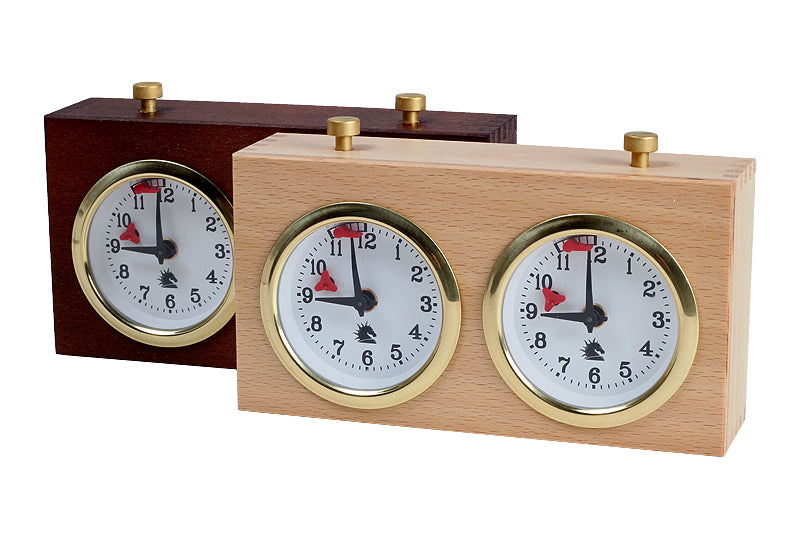 Orologio in legno BHB senza supporto - piccolo luminoso - Orologio in legno BHB senza supporto - piccolo luminoso