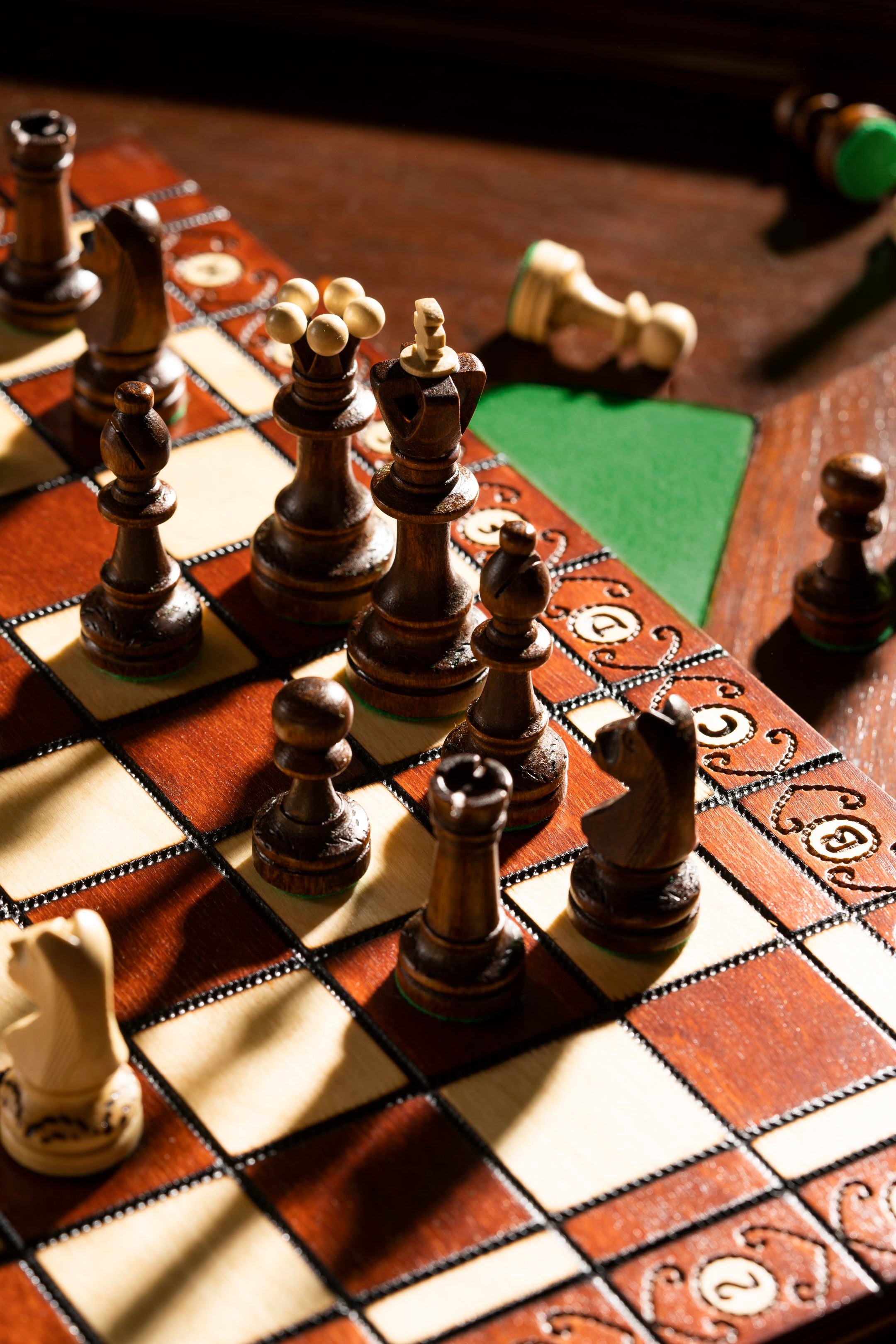 Scacchi SENATOR (42x42cm) - scacchi classici in legno ideali per i regali - 259e9fae37e539b2d614fdb20058ed3b