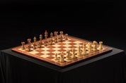Scacchi EXECUTIVE in legno di Bosso/Acacia (Re 9,5cm)