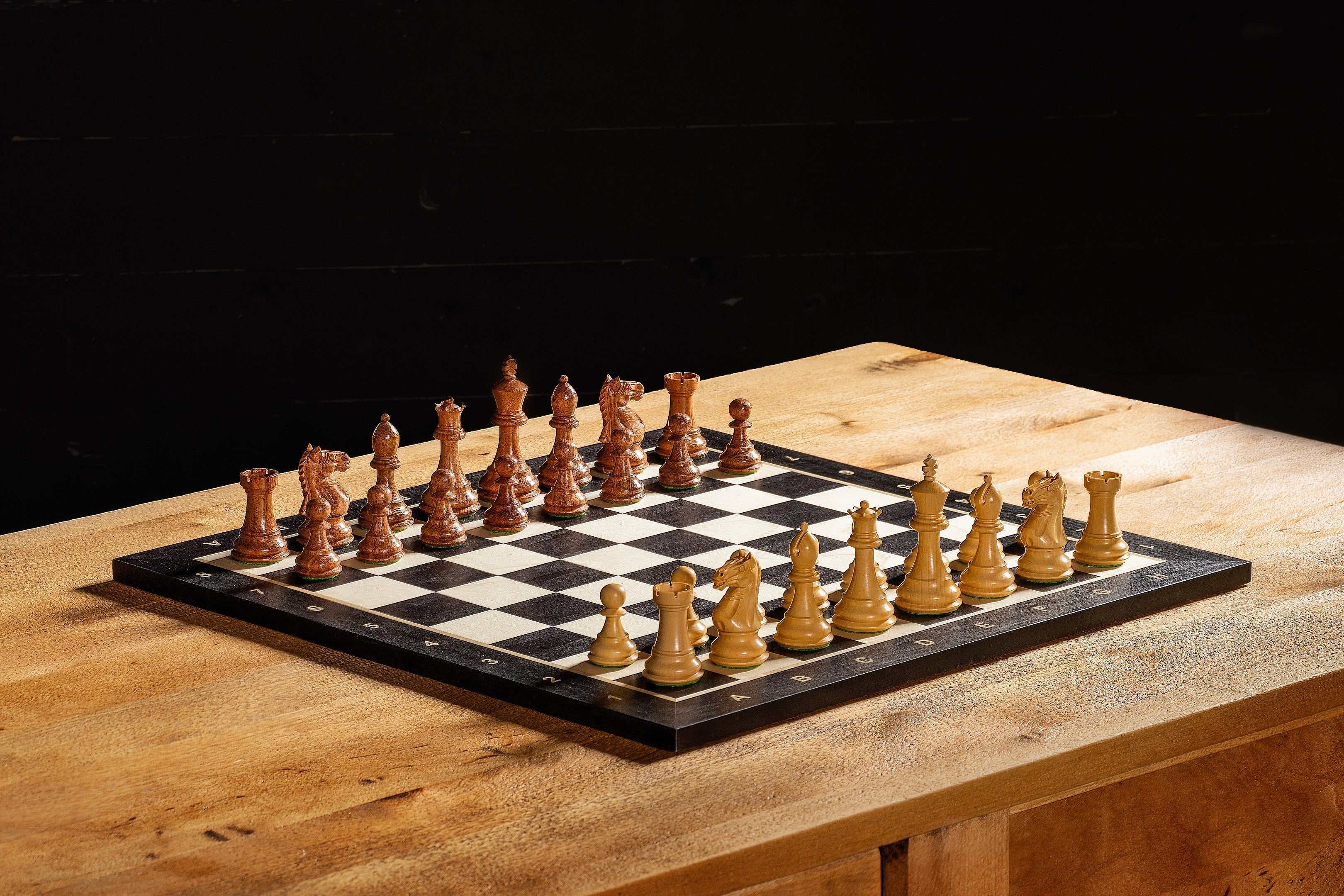 Scacchi Staunton SUPREME in legno di Bosso/Acacia 3,5'' - 1aea150d79a1dc9b3b96668cc5e12bcb