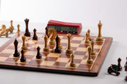 Scacchi EMPIRE in legno di padauk 4,25''