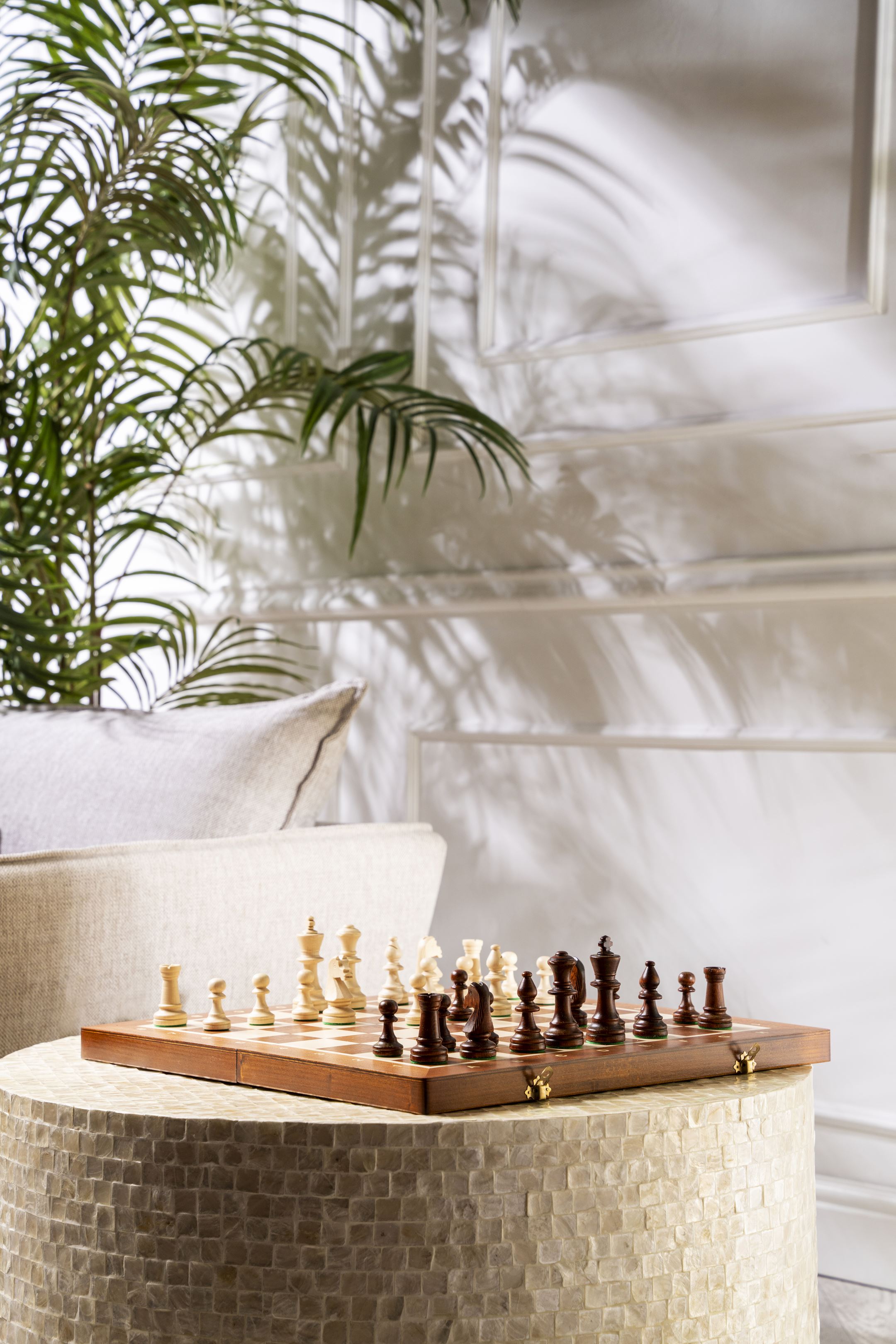 SCACCHI TORNEO (49x49cm) - intarsiati, nuova linea - dac5dd25d69e009246fccd80726e5692