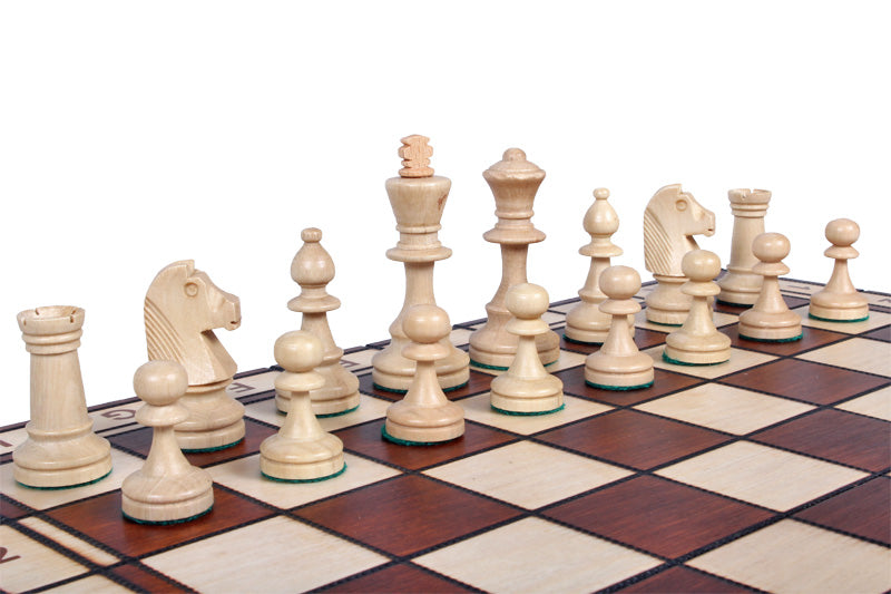 Set di Scacchi in Legno "Milano" n.4 (42x42cm) - Set di Scacchi in Legno "Milano" n.4 (42x42cm)