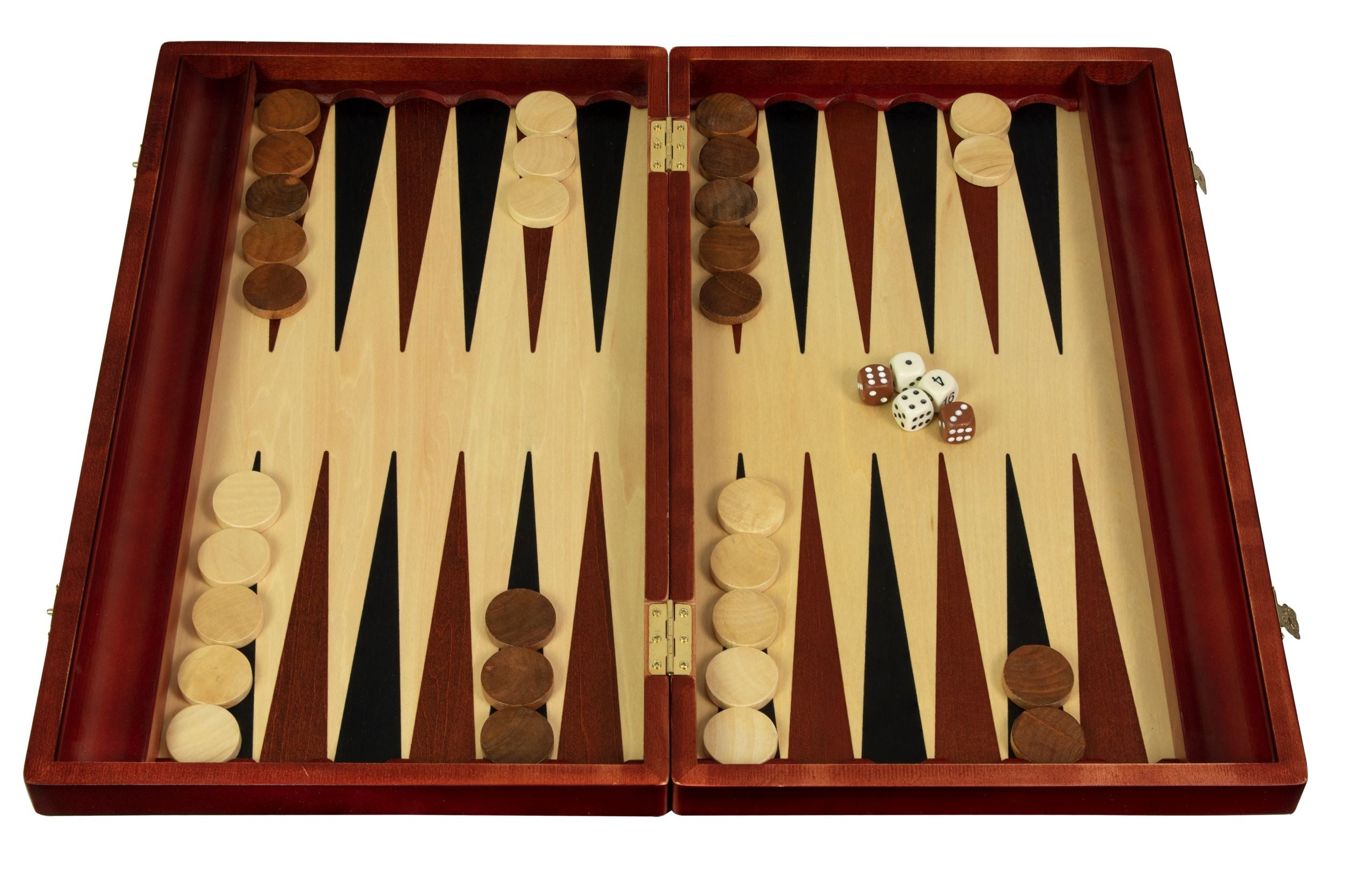 BACKGAMMON - TRIKTRACK GRANDE - 43f57b53b663c27f8081ba0d920166e9