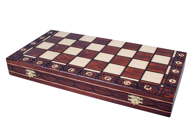 Scacchi Firenze (42x42cm) - scacchi classici in legno ideali per i regali - Scacchi Firenze (42x42cm) - scacchi classici in legno ideali per i regali