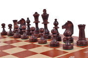 TOURNAMENT No 4 Inlaid (intarsia), insert tray, wooden pieces