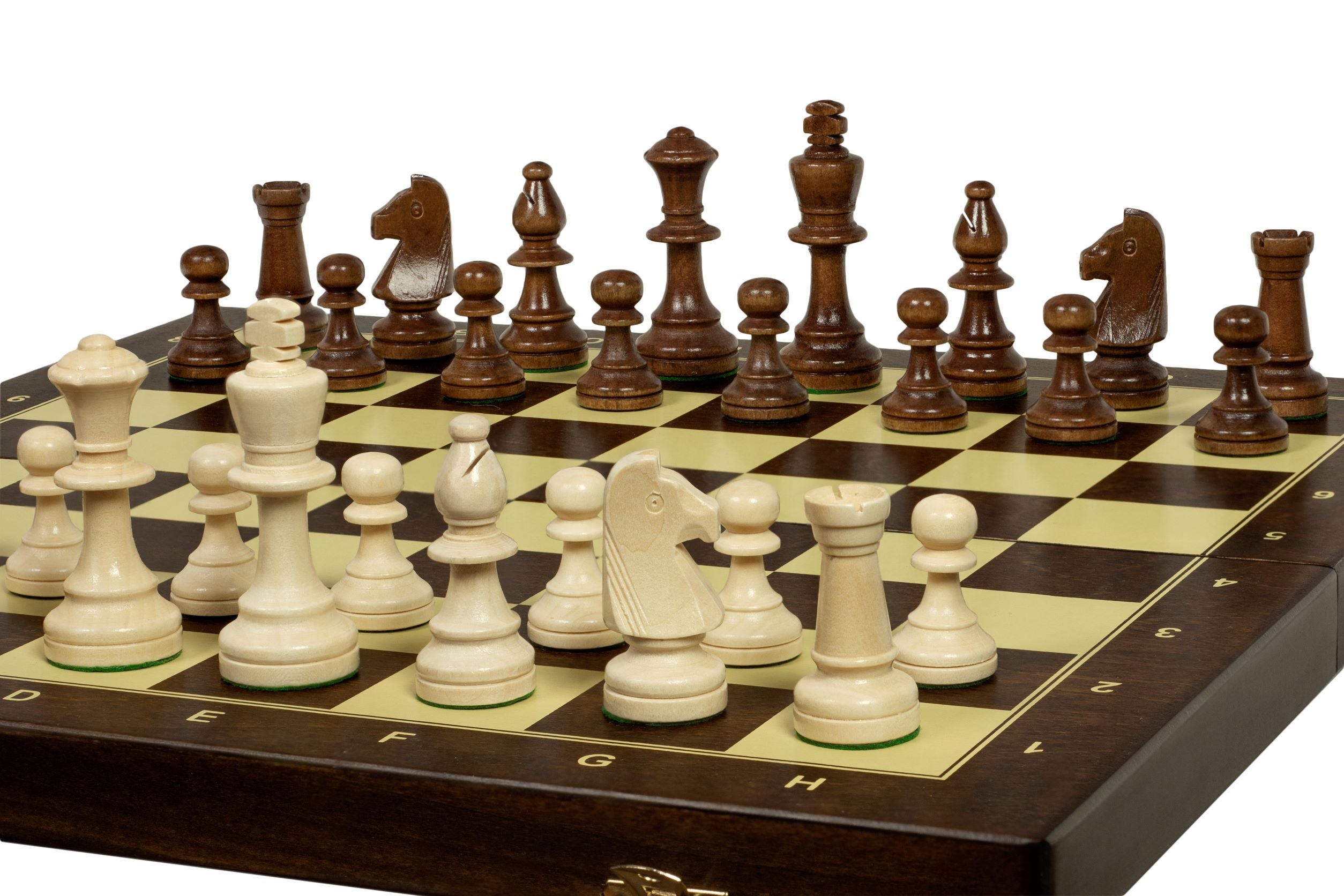 Set di scacchi da allenamento in legno 48x48 cm Piombati (Re 90 mm) - 4e787dbb5052f377627993bbf76d5b45