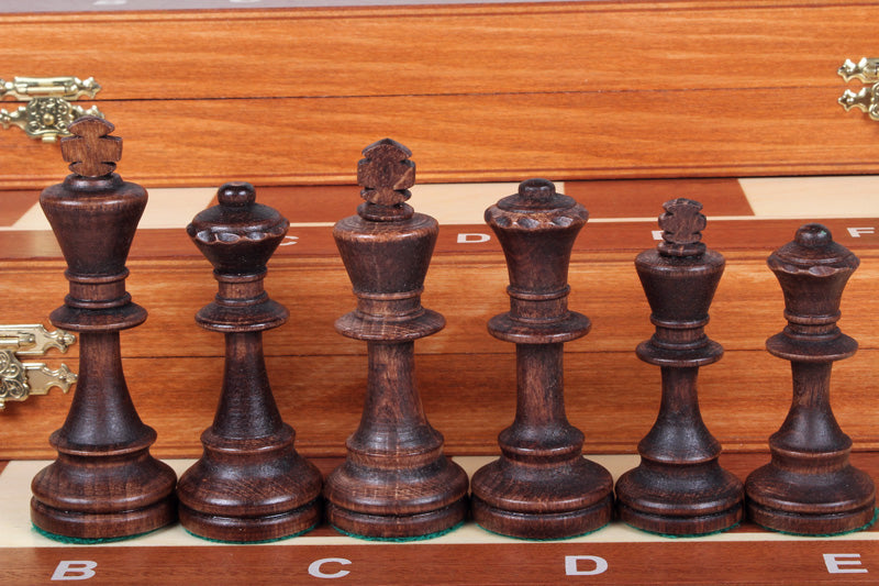 SCACCHI TORNEO (54x54cm) - intarsiati - SCACCHI TORNEO (54x54cm) - intarsiati
