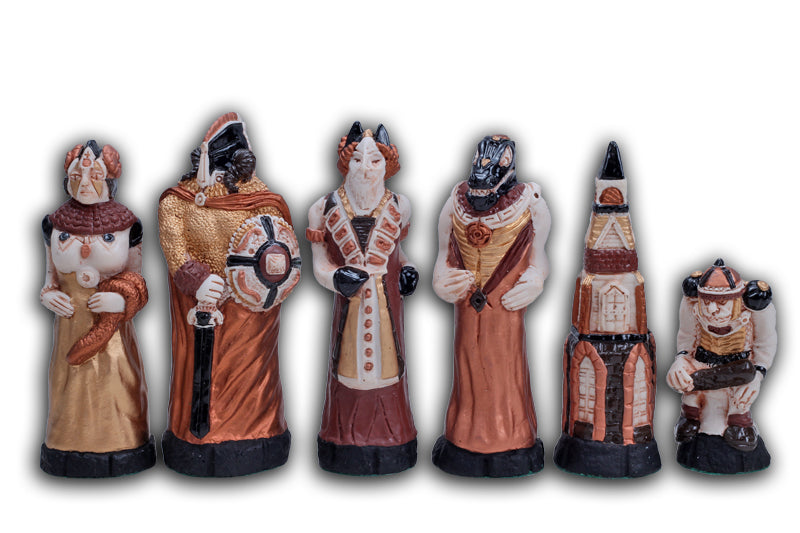 SCACCHI MEDIOEVALE (58x58 cm) intarsiata - 6d921e19c3c850163e7355ce42dee600