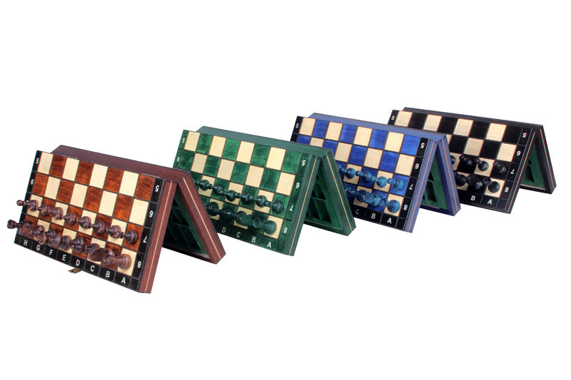 Scacchi Magnetici in Legno - Nero - Scacchi Magnetici in Legno - Nero