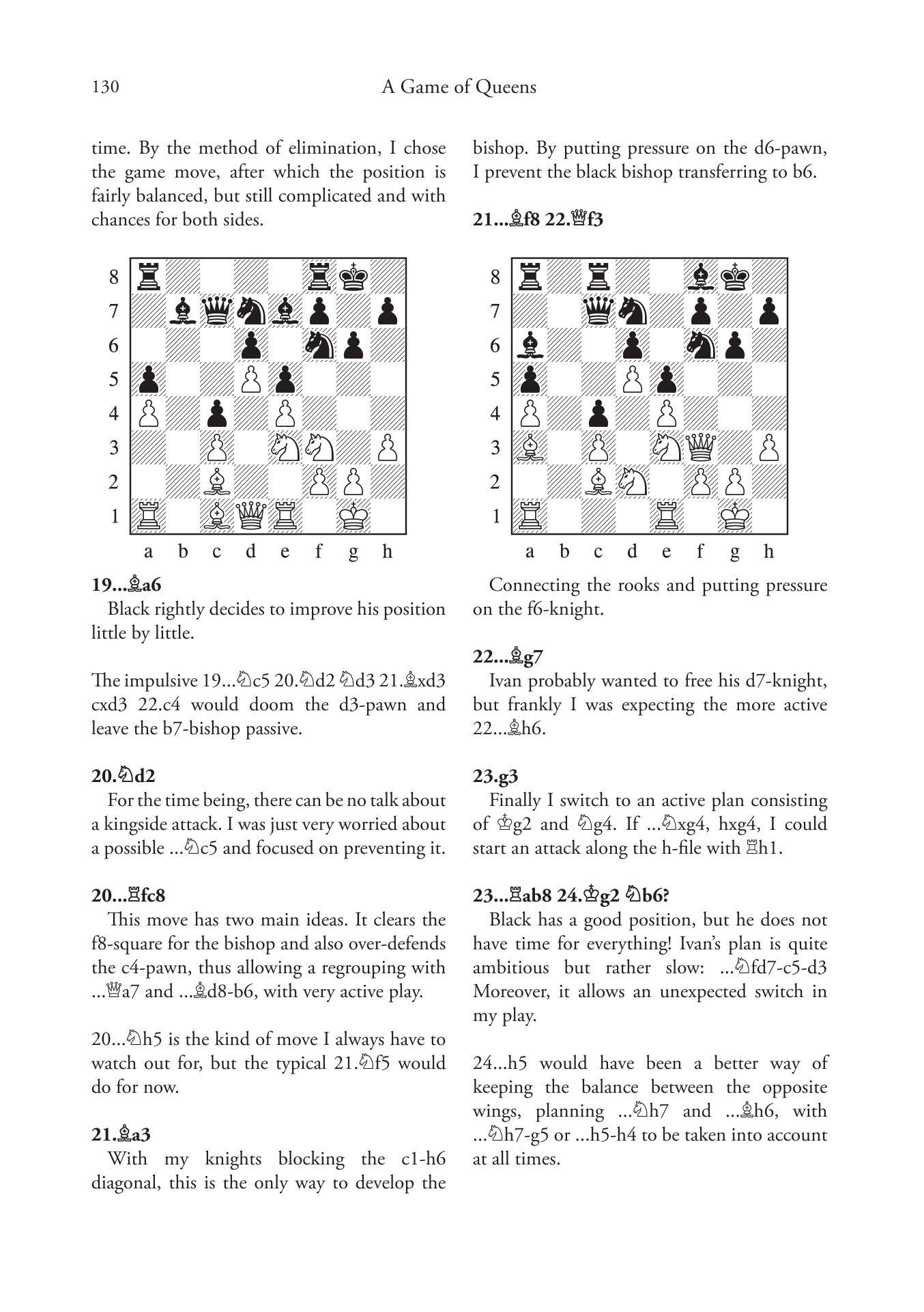 A Game of Queens - Judit Polgar Teaches Chess 3 (hardcover) - b034ad6a8b166366ccd86153a5645b31