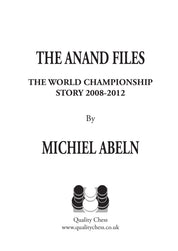 The Anand Files by Michiel Abeln (hardcover)