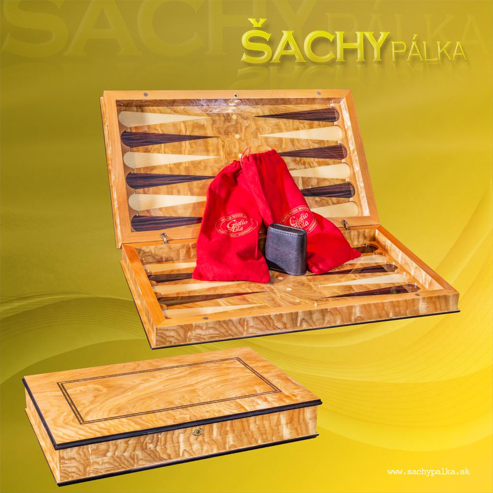 Elegante Backgammon italiano Giglio Asla - 68ac8334cfd313467d40acb7971c98f8