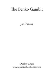 The Benko Gambit by Jan Pinksi (softcover)