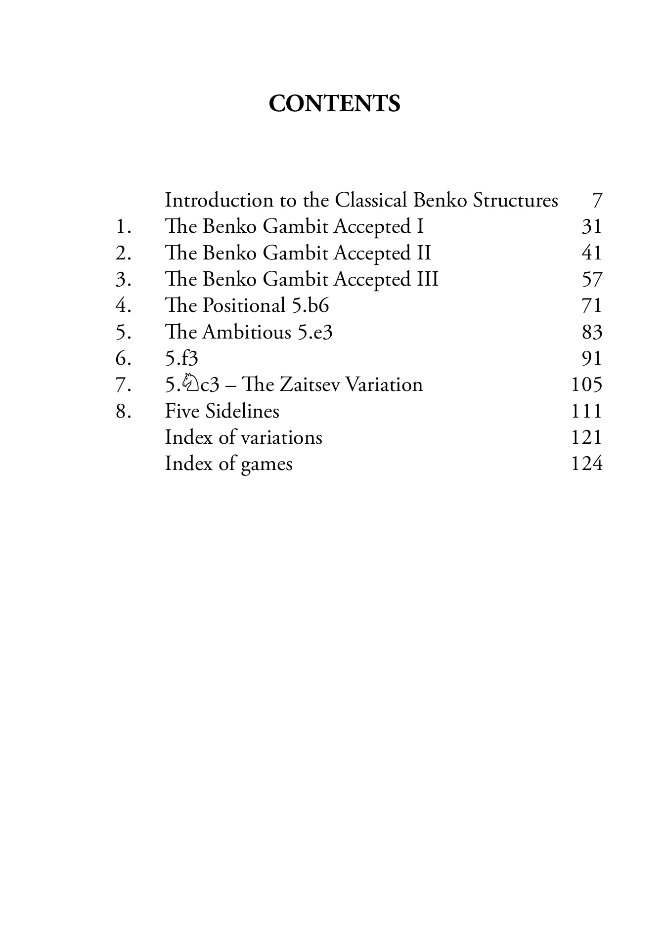 The Benko Gambit by Jan Pinksi (softcover) - The Benko Gambit by Jan Pinksi (softcover)