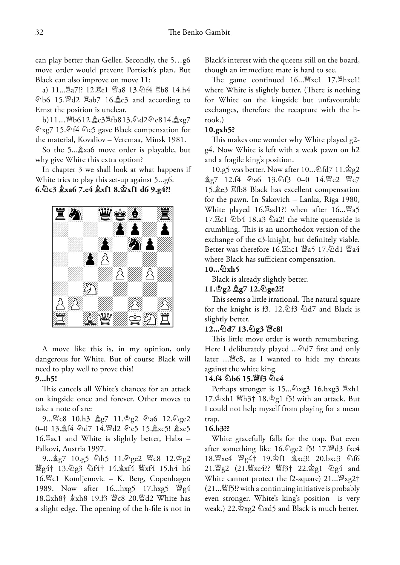 The Benko Gambit by Jan Pinksi (softcover) - fc7e9de978e11b5e0b8d464a26d5e748