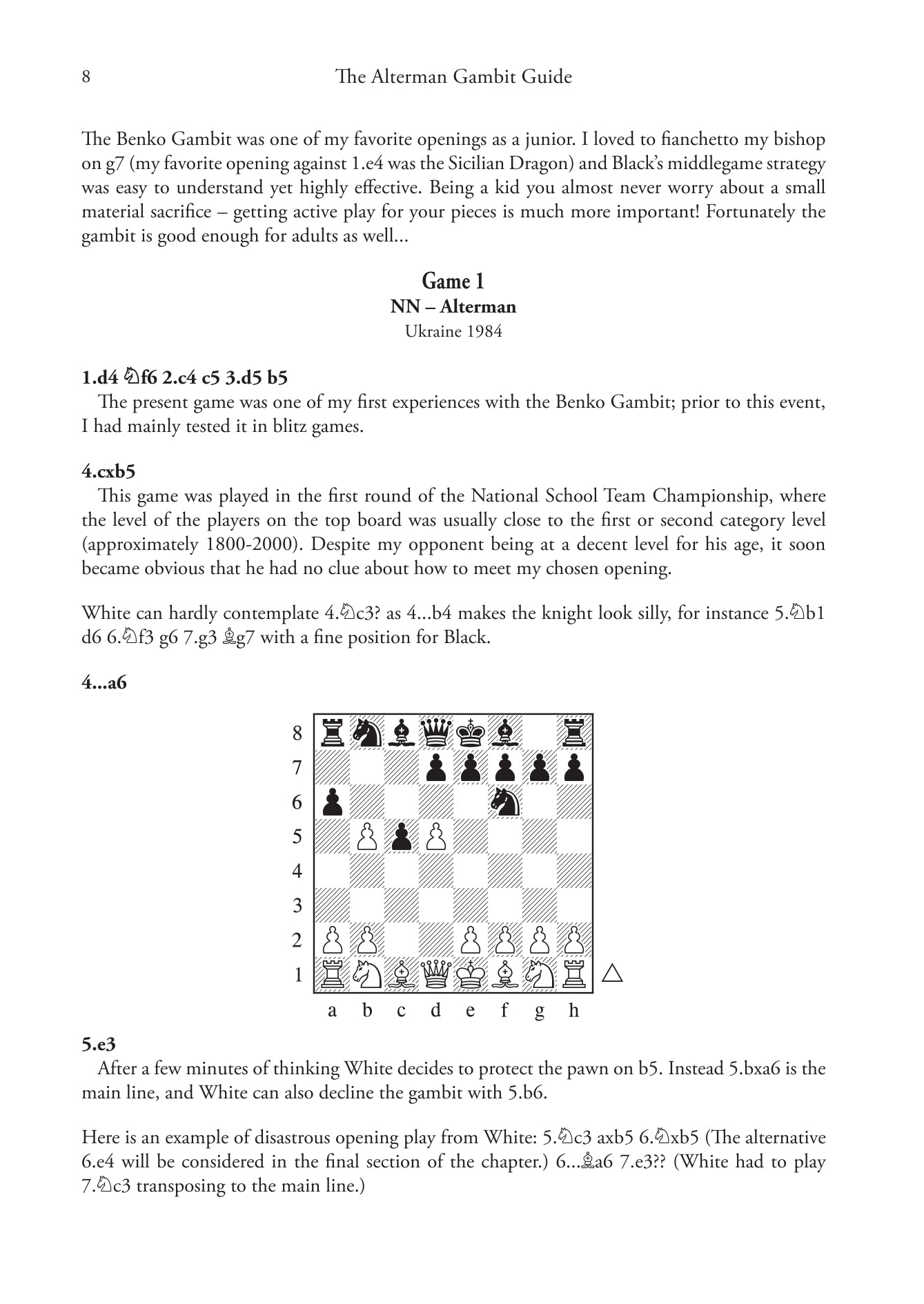 The Alterman Gambit Guide - Black Gambits 1 by Boris Alterman - The Alterman Gambit Guide - Black Gambits 1 by Boris Alterman