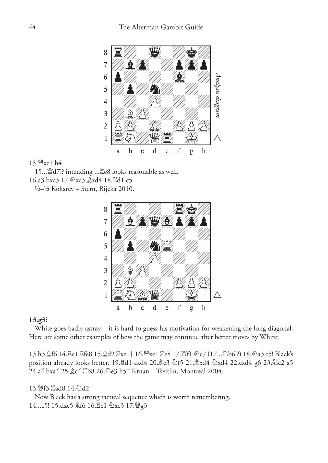 Alterman Gambit Guide - Black Gambits 2 by Boris Alterman - Alterman Gambit Guide - Black Gambits 2 by Boris Alterman