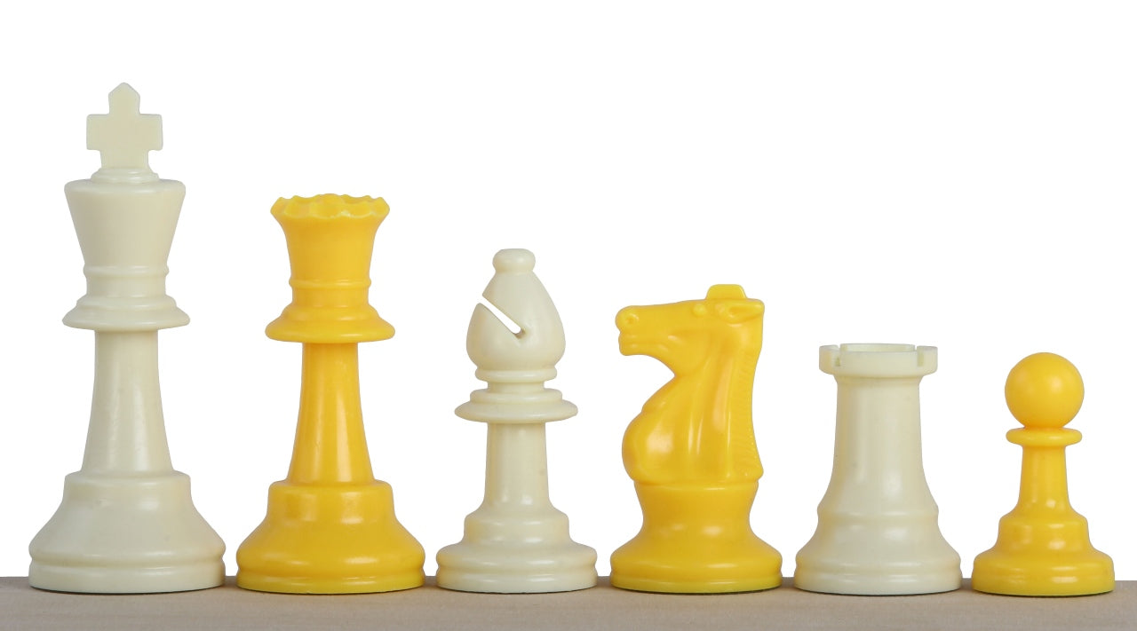 Pezzi di scacchi gialli n. 6 - 77c803f0c8d830b7477beba4f0e8c512
