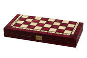 Scacchi Kingdom Medi (35x35cm) - Rosso Ciliegio