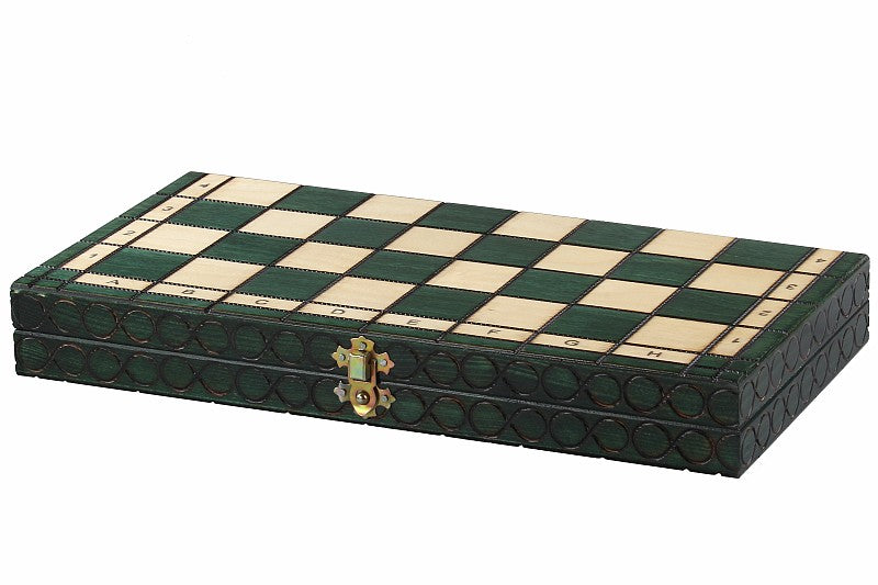SCACCHI REALI MEDI (35x35cm) colore verde - SCACCHI REALI MEDI (35x35cm) colore verde